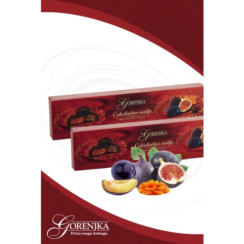 Čokoladno sadje Gorenjka 200 g