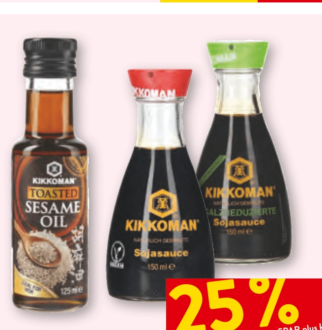 Izdelki Kikkoman več vrst - Akcija v trgovini Spar