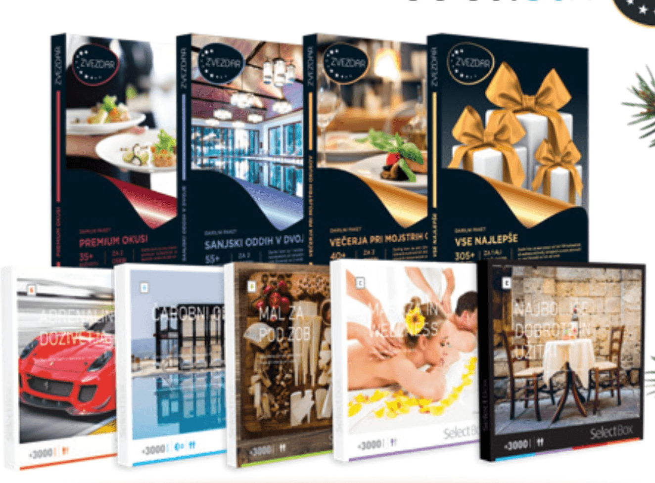 SelectBox in Zvezdar darilni paketi