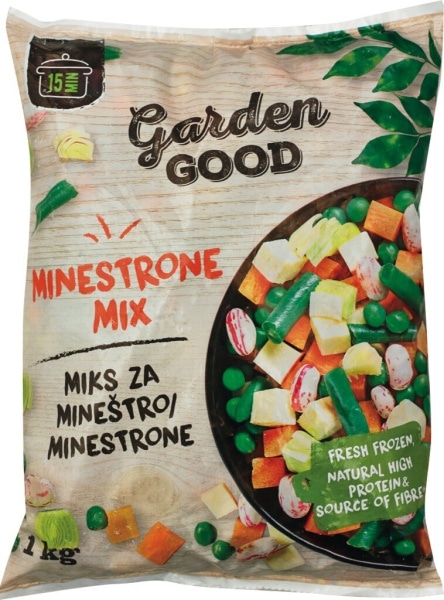 Mešana mineštra Garden good Mercator 1 kg