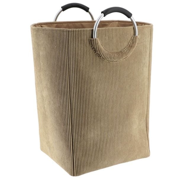 Košara za perilo TENDANCE TUPE ŽAMET