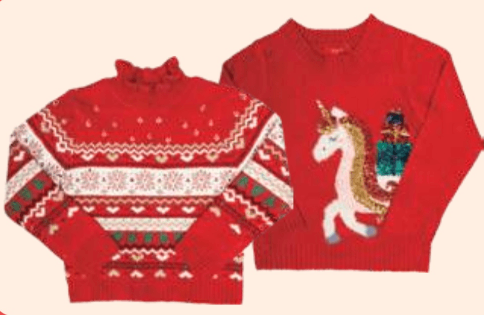 Tissaia deški ali dekliški pulover z motivom samoroga TISSAIA