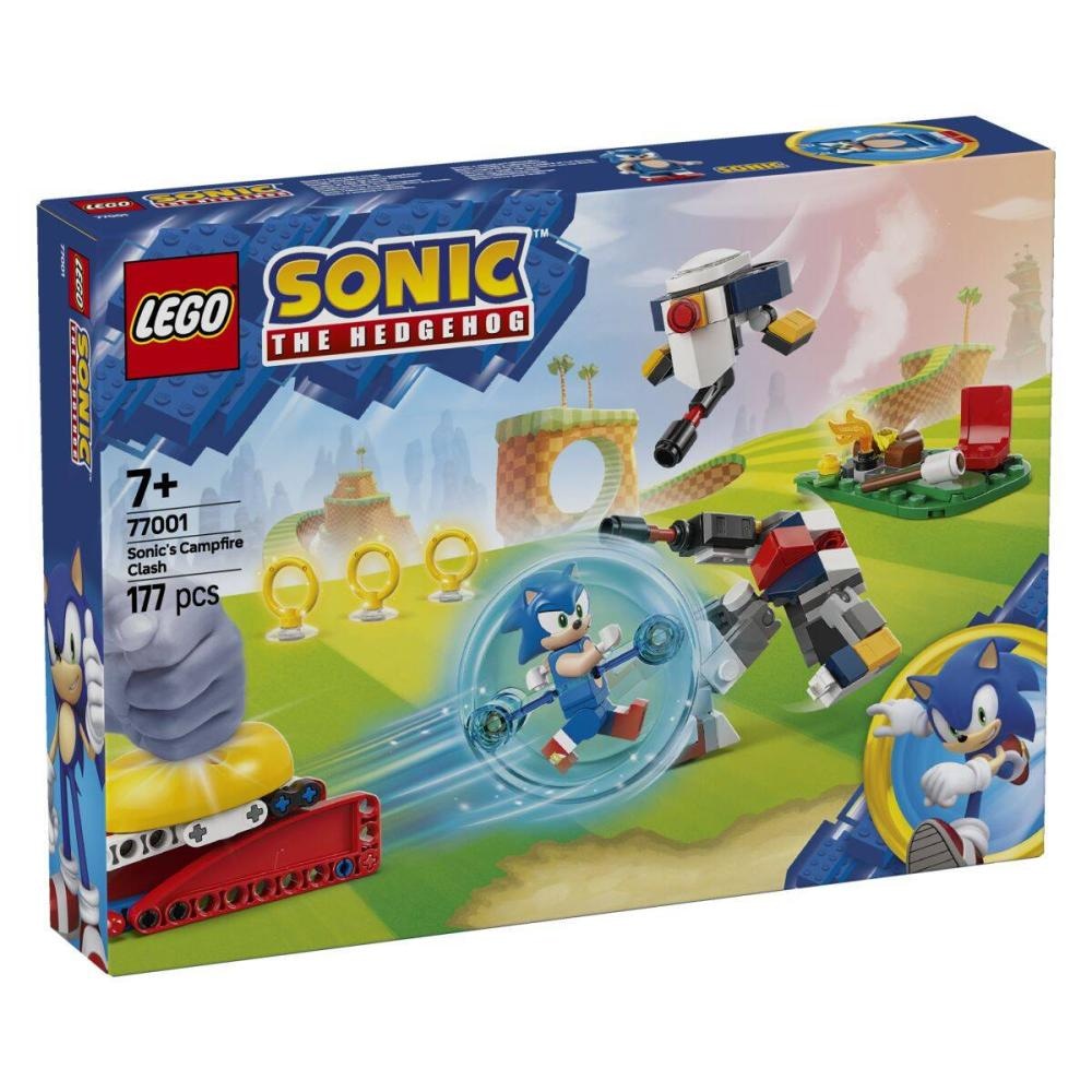 Kocke LEGO Sonic Sonic se spopade ob tabornem ognju