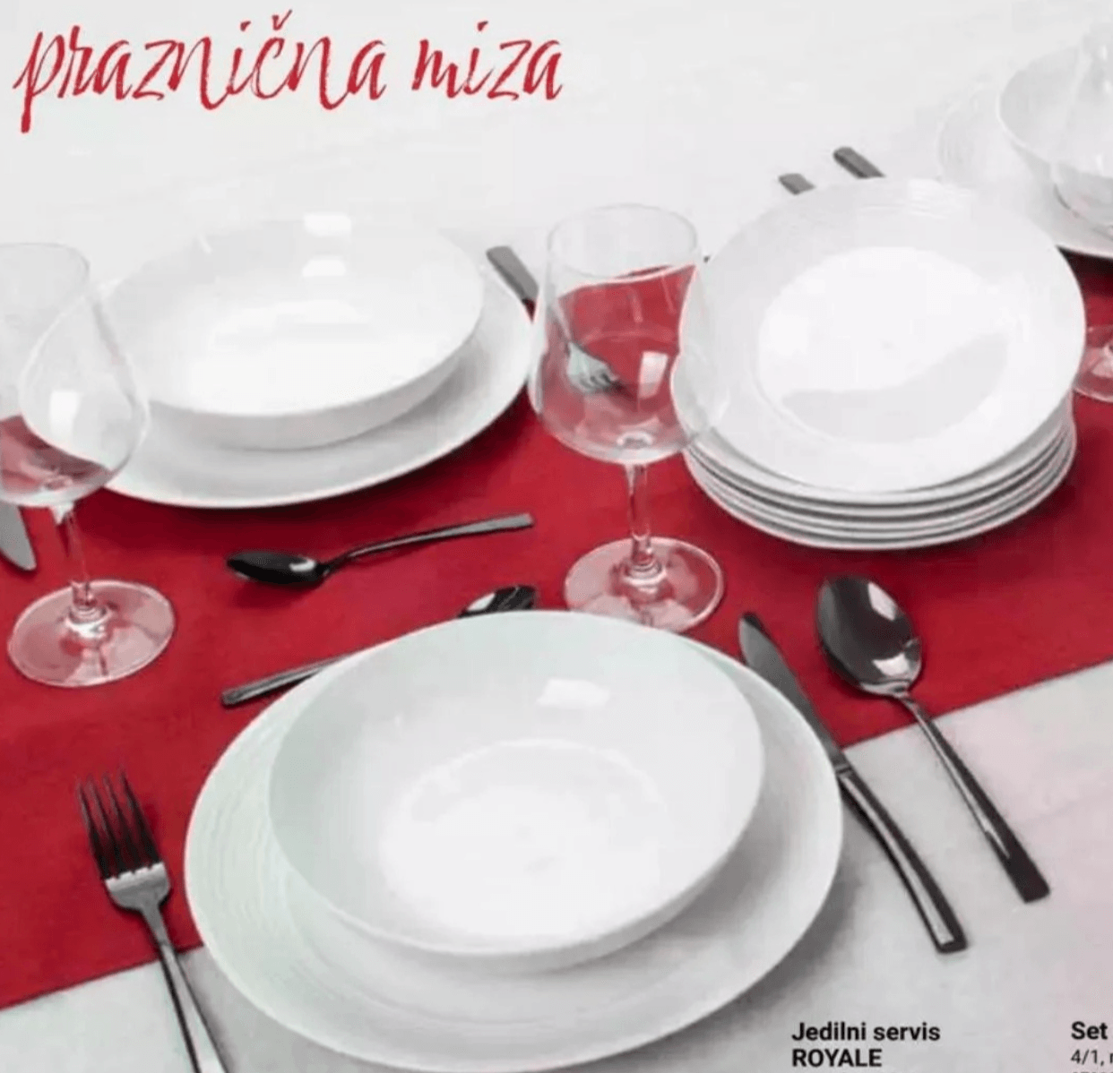 Jedilni servis ROYALE 18/1