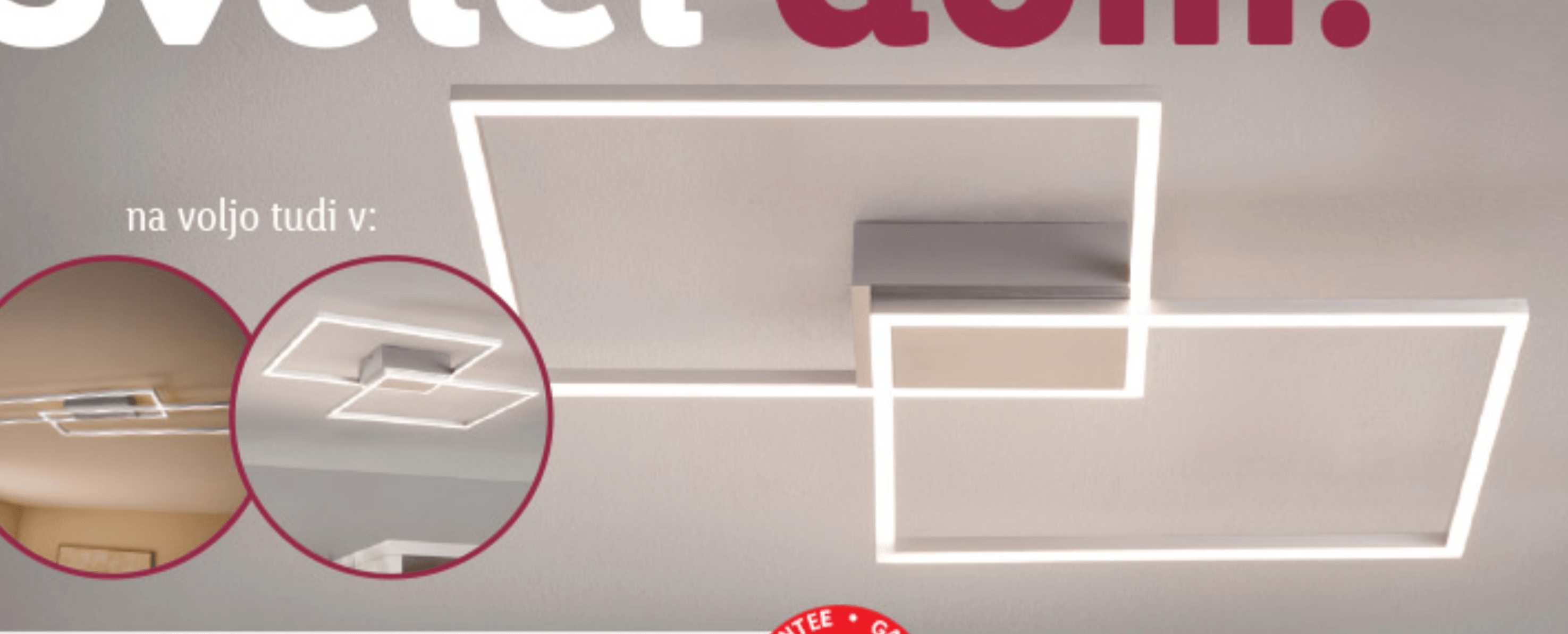 Livarno home Stropna LED-svetilka
