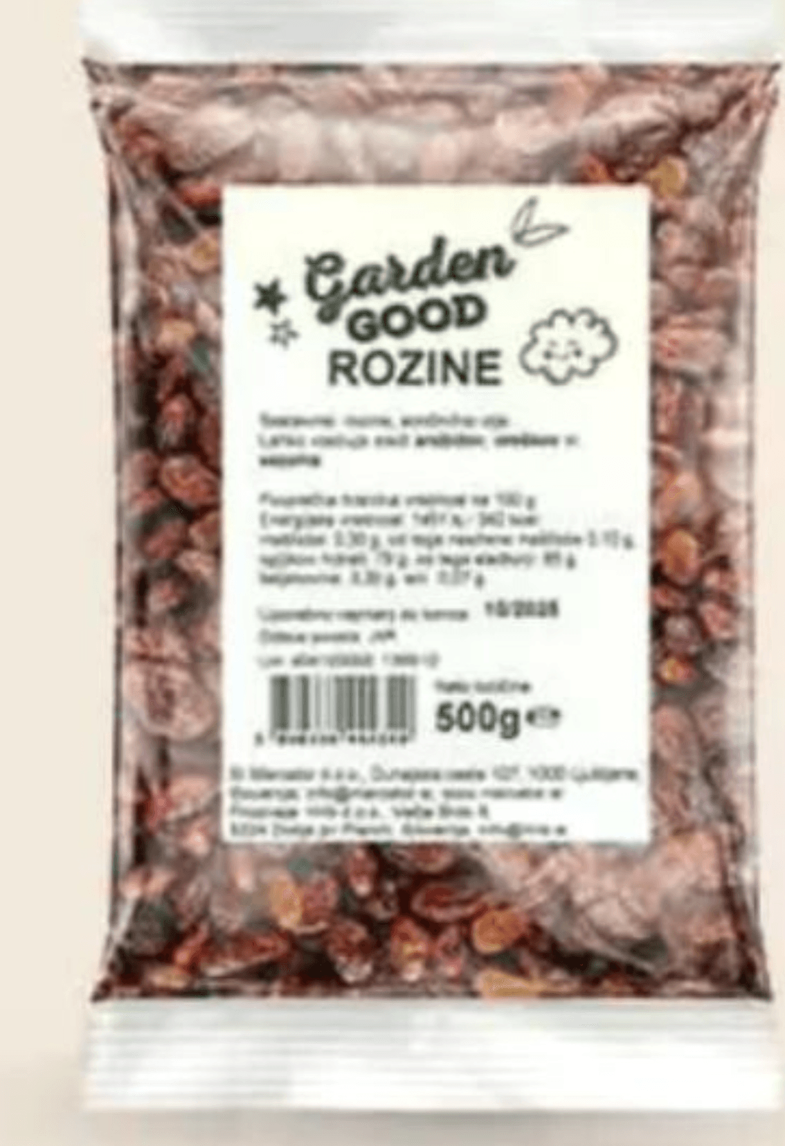 Rozine Garden Good 500g