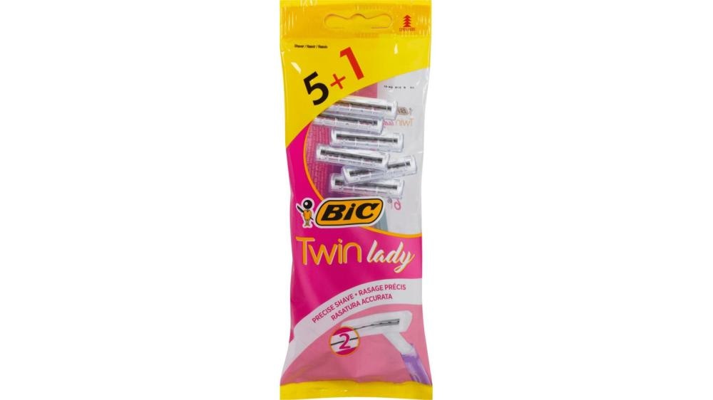 Bic Twin Lady 5 + 1 gratis