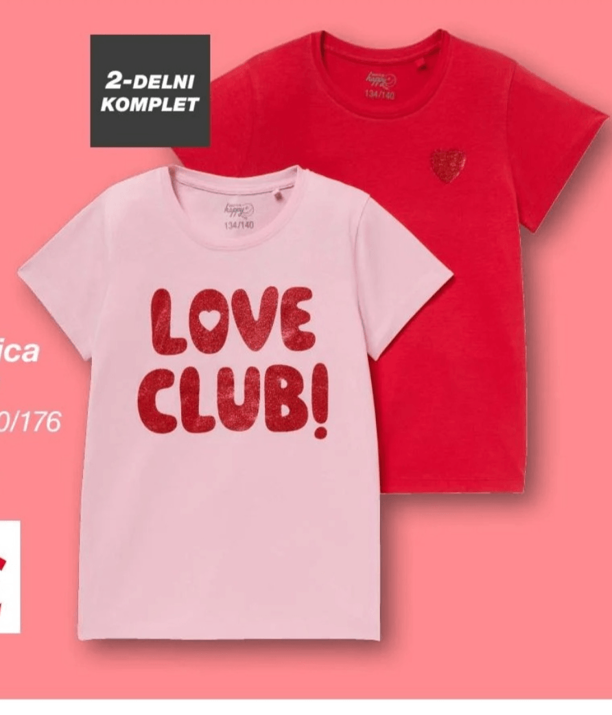 Otroška majica kratek rokav - Akcija v trgovini Kik