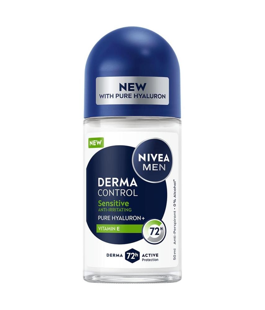 NIVEA MEN Derma Control Sensitive antiperspirant s kroglico 50 ml