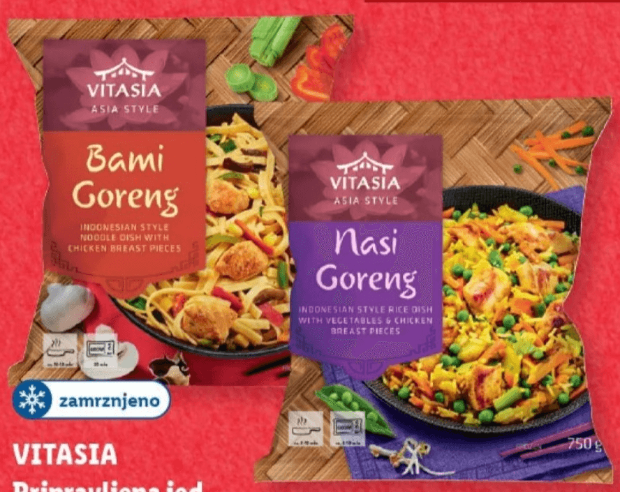 VITASIA Pripravljena jed na indonezijski način 750 g - Akcija v trgovini Lidl