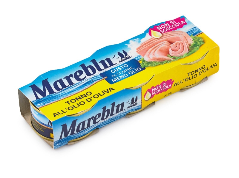 Tuna Mareblu v olivnem olju 3 x 60 g