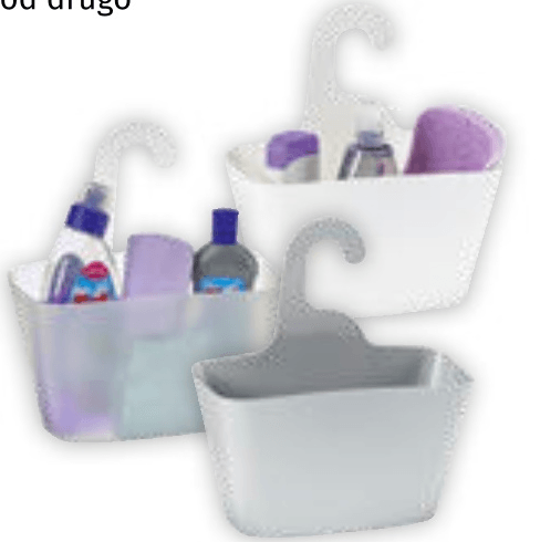 Kela Viseča košara Mandy 28,5 x 12 x 31,5 cm