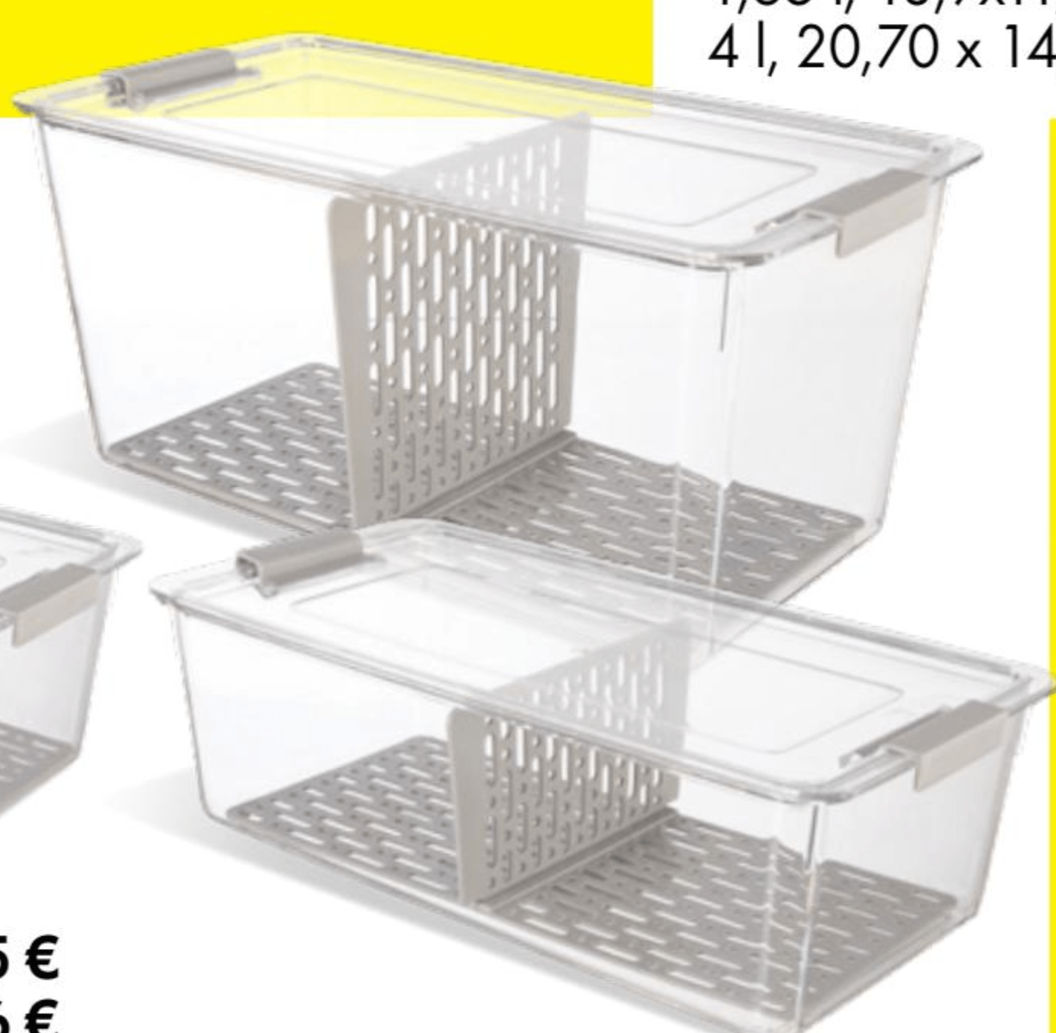 Organizator za hladilnik 2,4 l - Akcija v trgovini Tedi