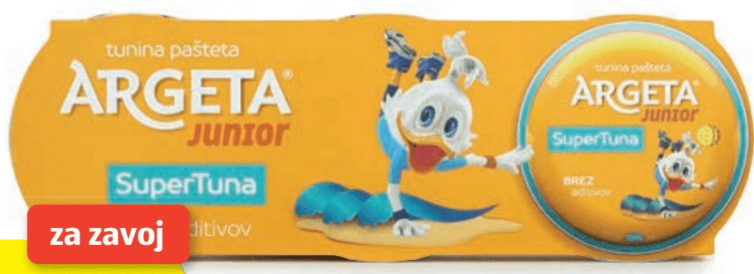 Argeta Tunina pašteta 3 x 95 g