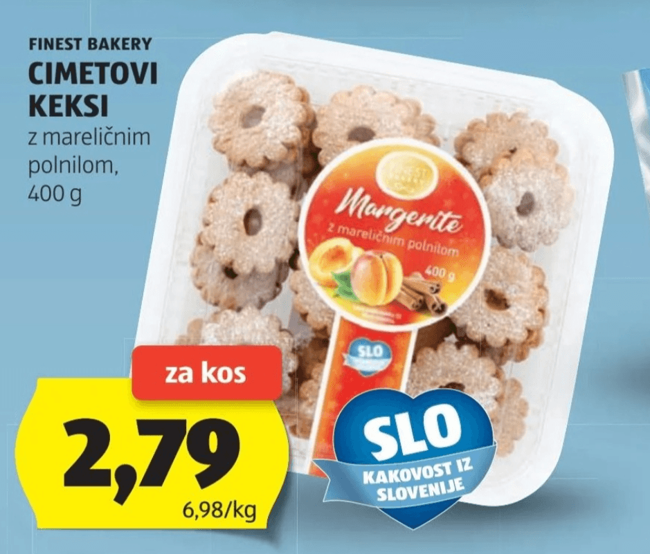 Finest Bakery Cimetovi Keksi 400 g