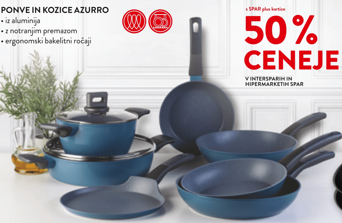 Ponve in kozice Azurro - Akcija v trgovini Spar