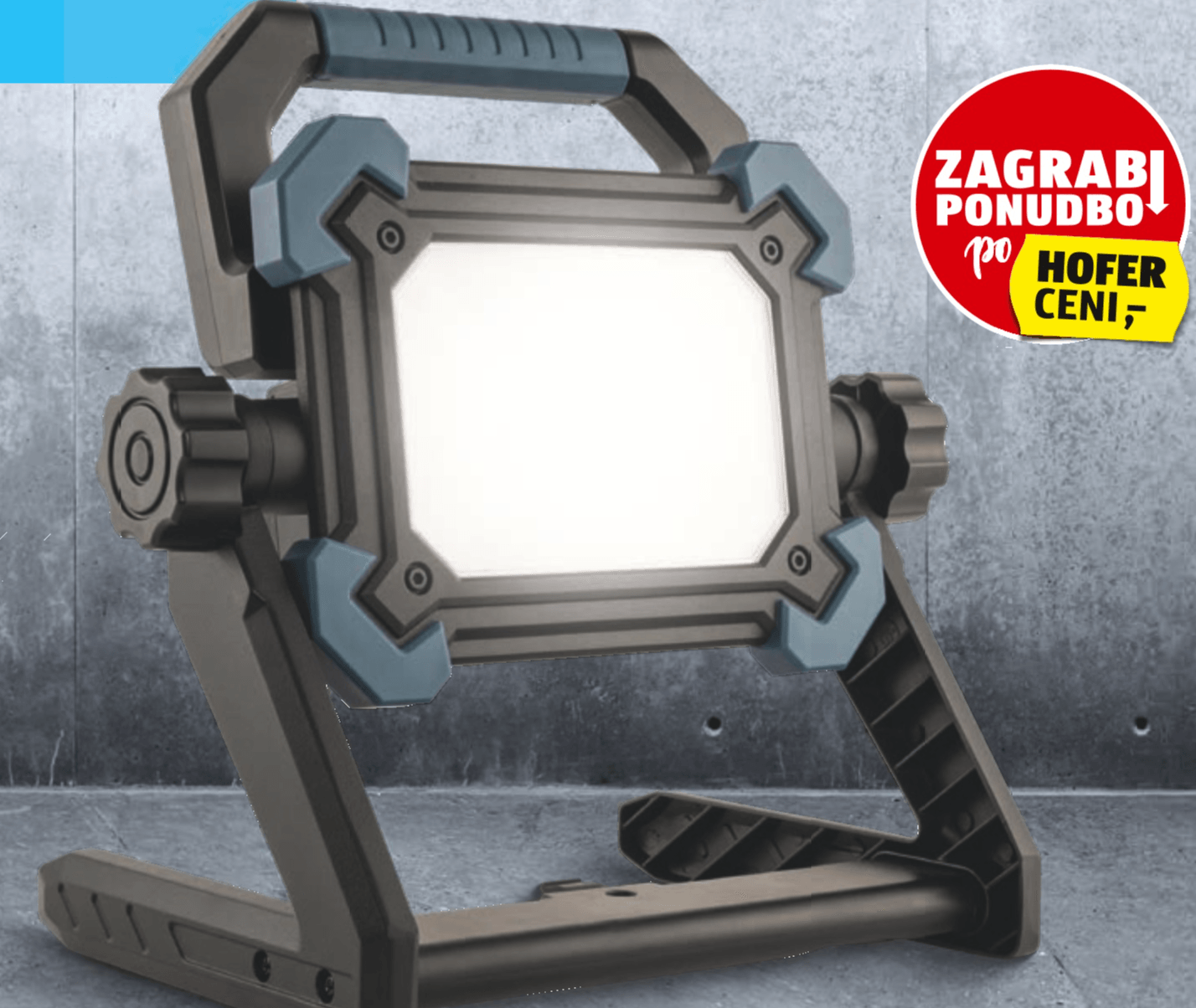 CASALUX Delovni LED-reflektor 55 W