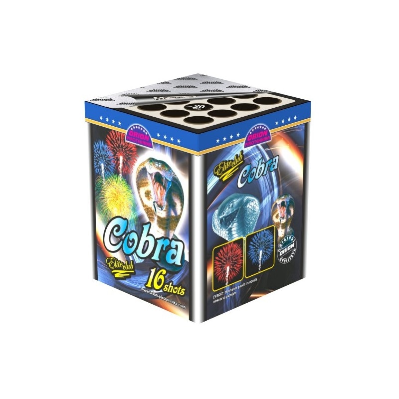 Cobra - baterija 16 strelov