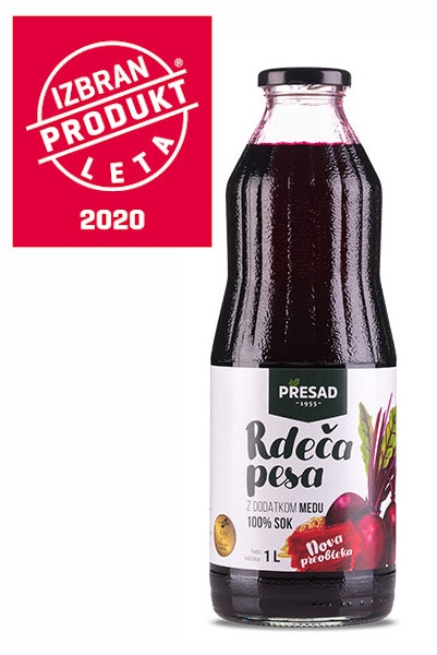100% Sok rdeče pese Presad 1 l