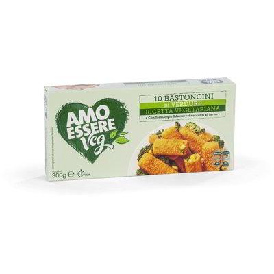 Panirane špinačne palčke 10 kosov, 300 g AMO ESSERE - Akcija v trgovini Eurospin