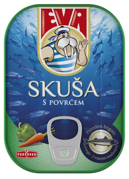 Izbrane skuše Eva 100 g ali 115 g