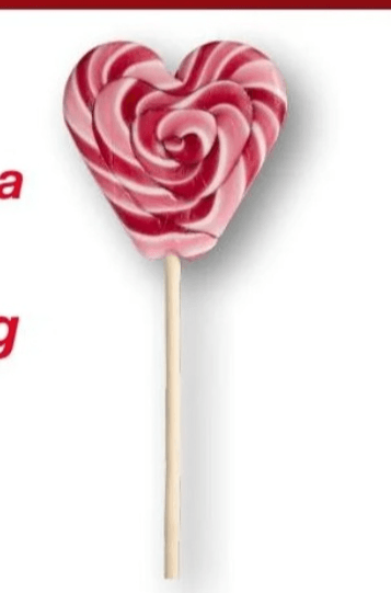 Lizika v obliki srca 60 g - Akcija v trgovini Kik