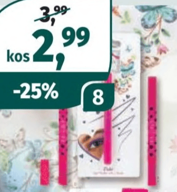 VIOLET DVOJNI SVINČNIK ZA OČI S PEČATOM 3,5 ml