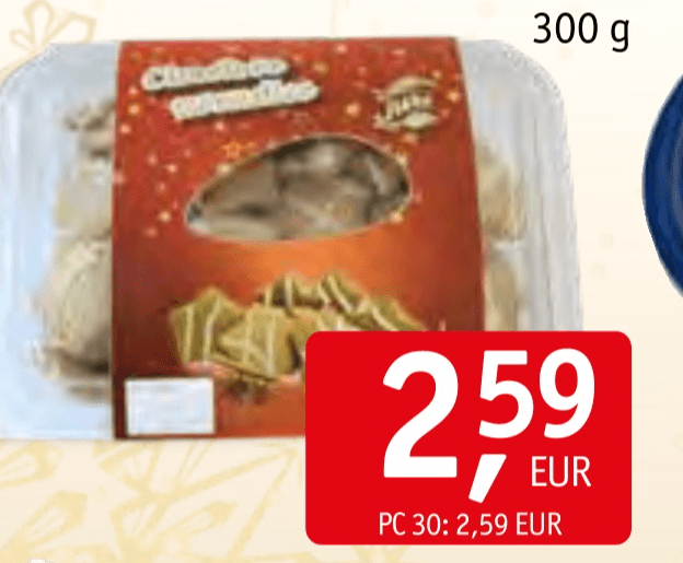 Keksi cimetove zvezdice Pakarna Jure 300 g