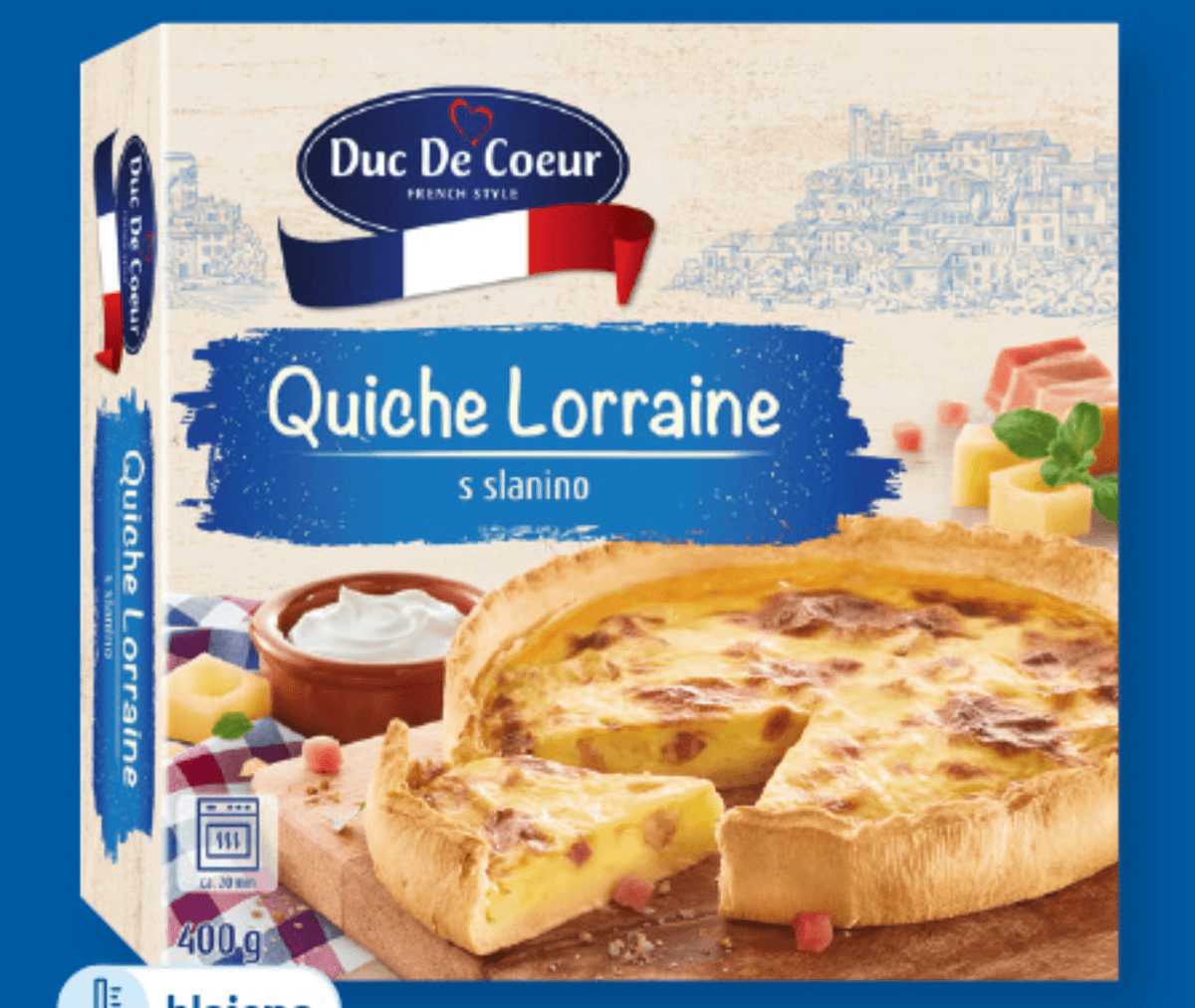 Duc De Coeur Pita Quiche Lorraine 400 g - Akcija v trgovini Lidl