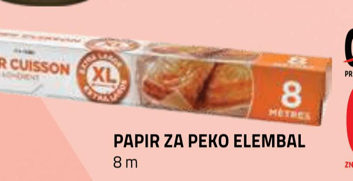Papir za peko Elembal 8 m