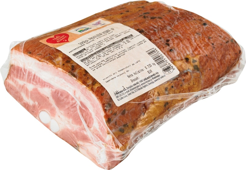 Prekajena rebra 1 kg