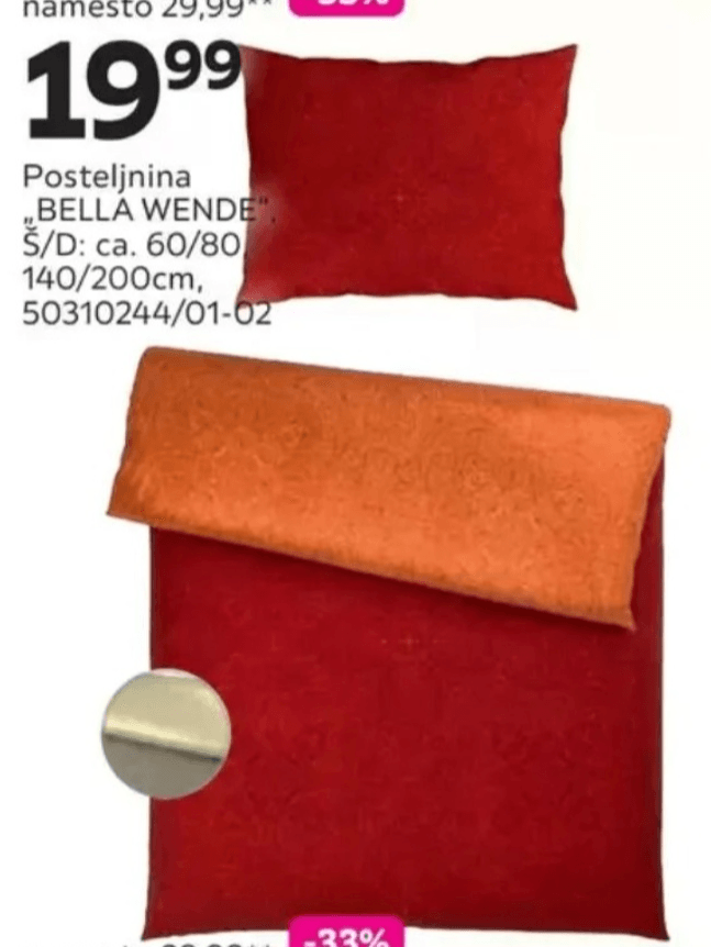 Posteljnina „BELLA WENDE"