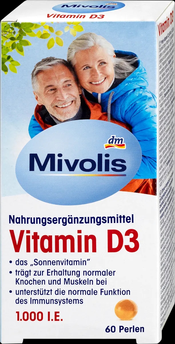 Mivolis Vitamin D3 60 kosov