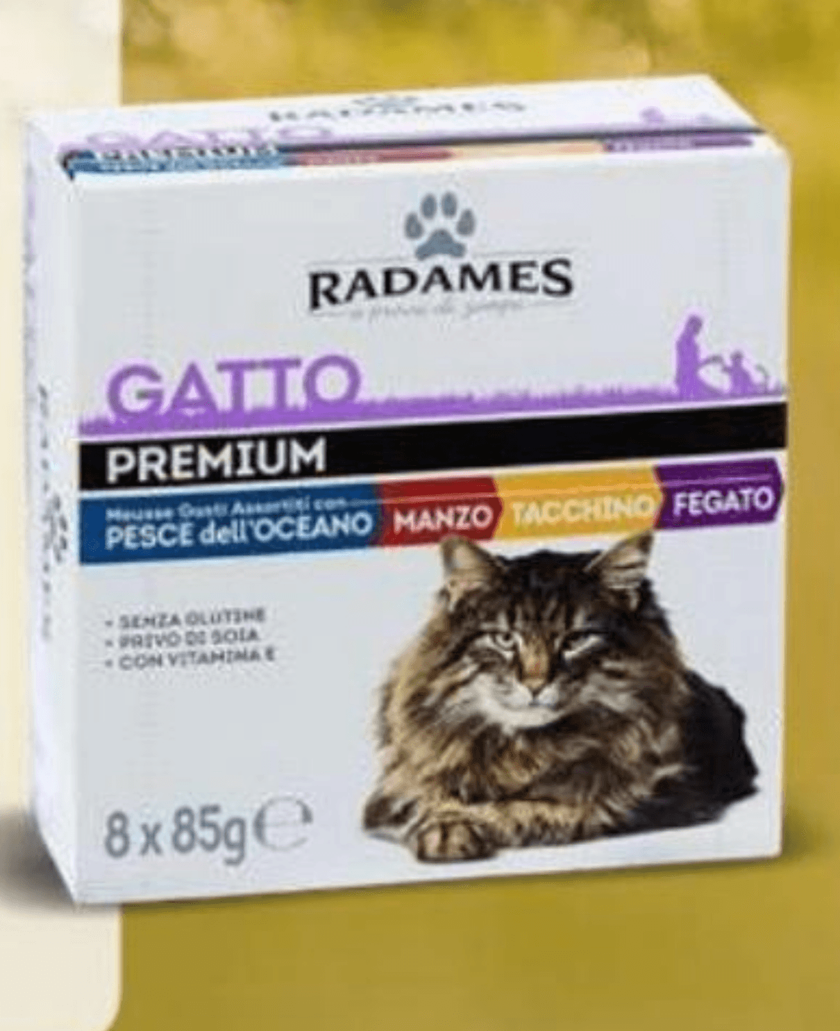 MOUSSE PREMIUM ZA MAČKE 8 x 85 g