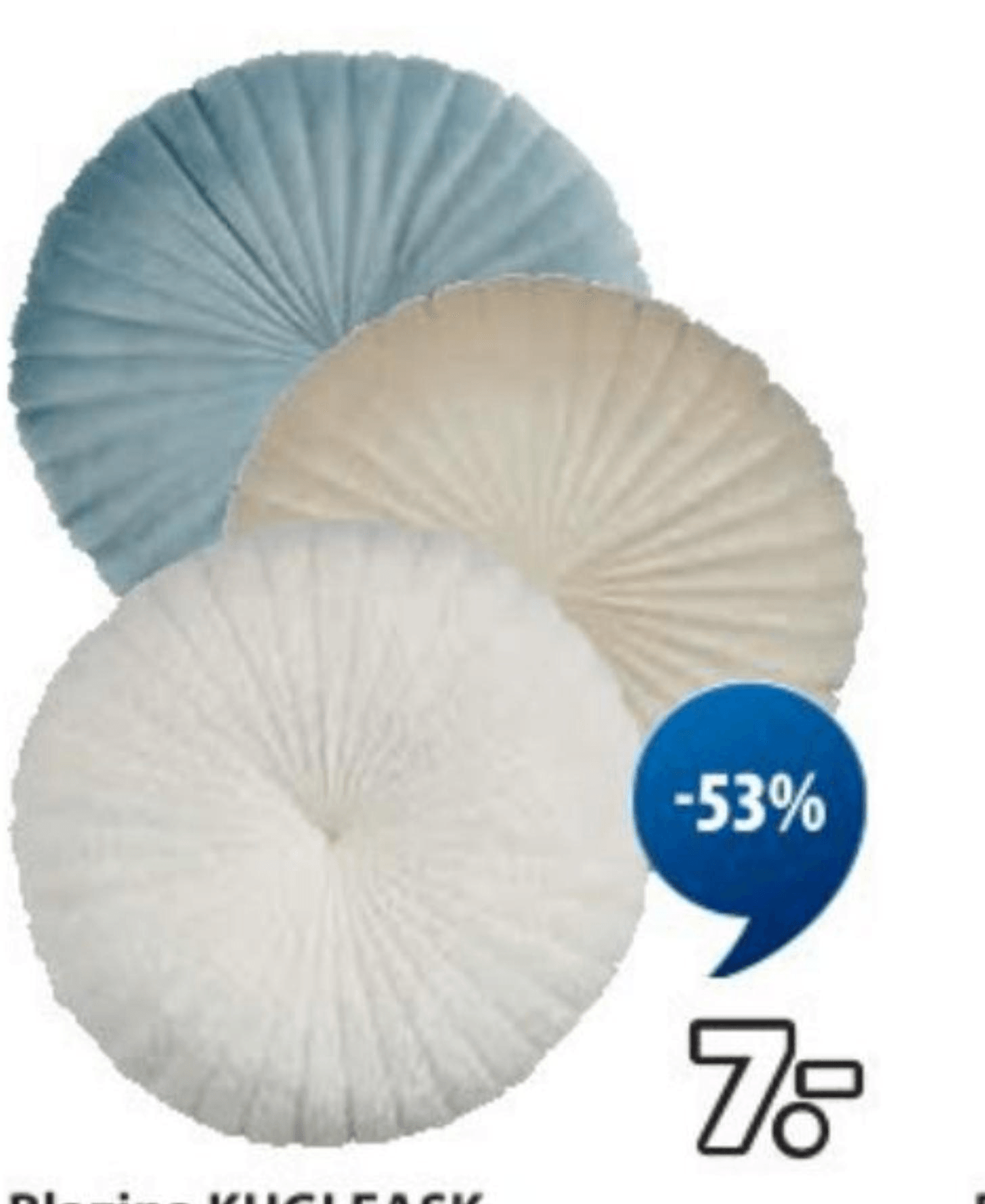 Blazina KUGLEASK Ø40 cm