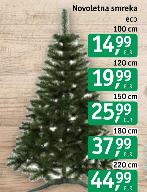 Novoletna smreka eco 100 cm
