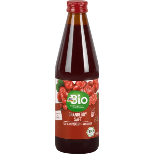 dmBio brusnični sok 330 ml