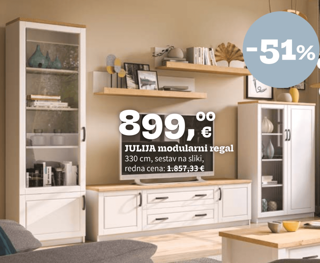 JULIJA modularni regal