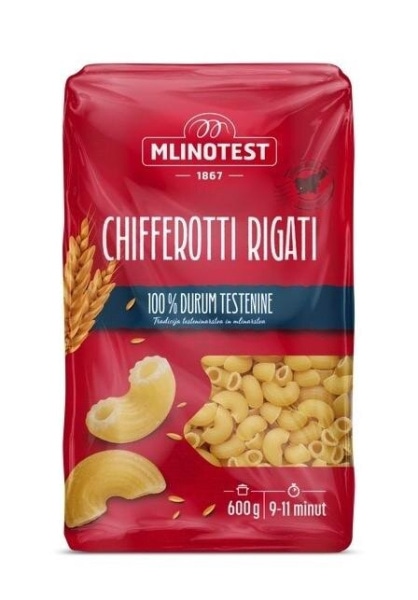 Mlinotest Durum polžki 600 g