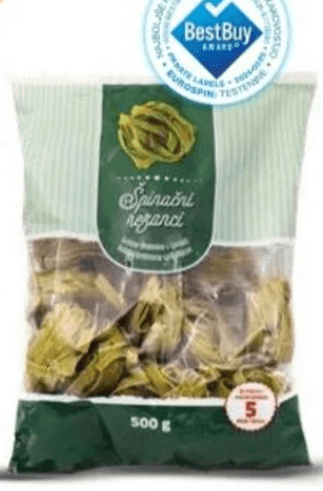 Špinačni rezanci 500 g