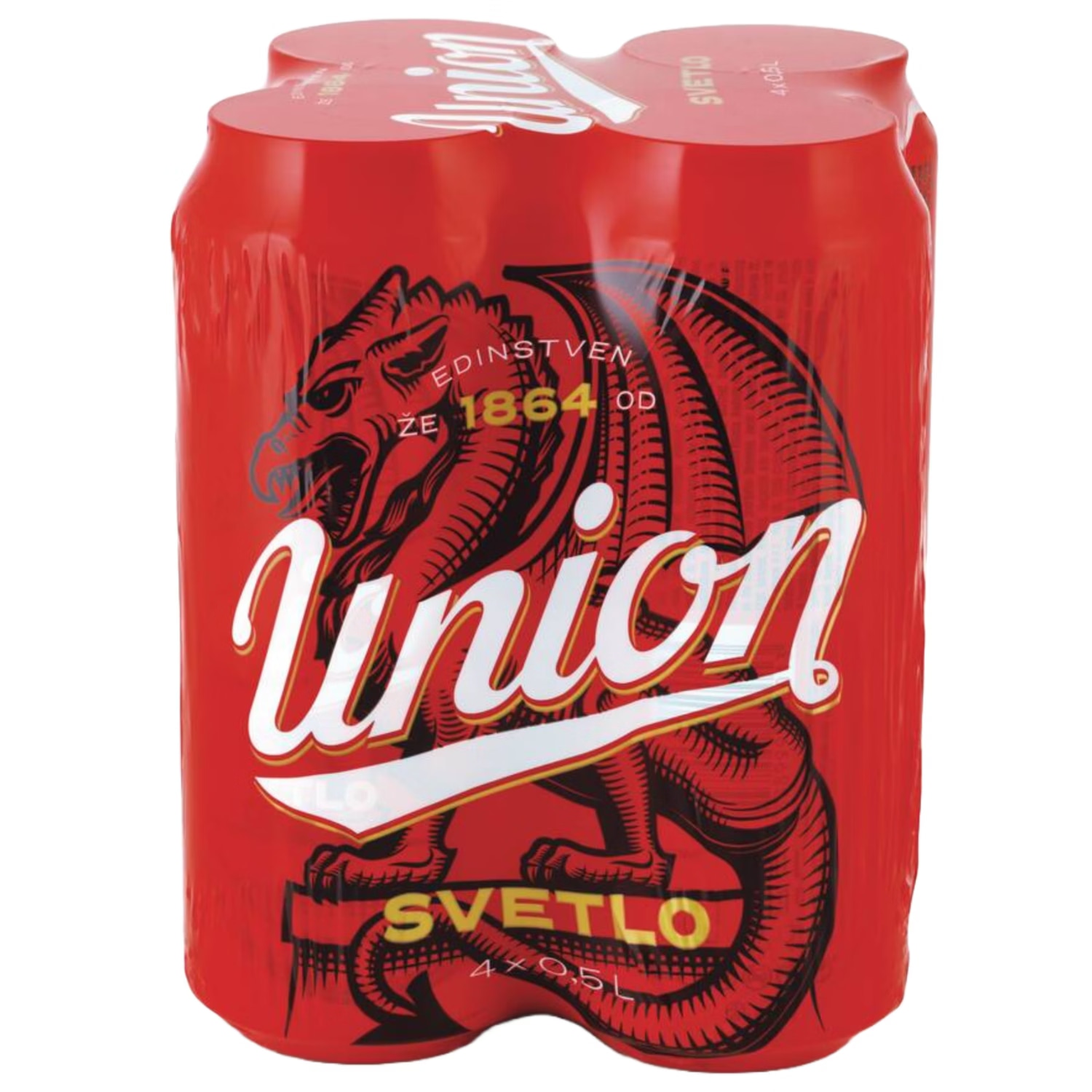 Union Svetlo Pivo Union 4 x 0,5 l