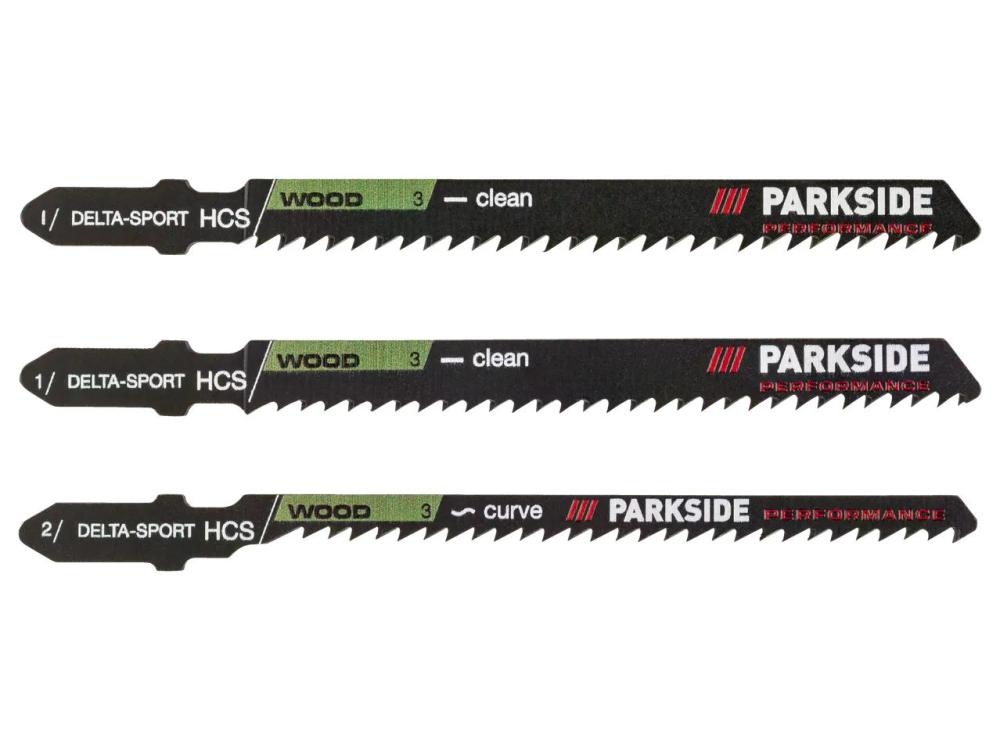Parkside Performance Komplet listov za vbodno žago 3-delni PARKSIDE®