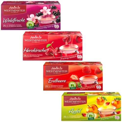 Westminster Sadni čaj 75 g oz. 25 čajnih vrečk