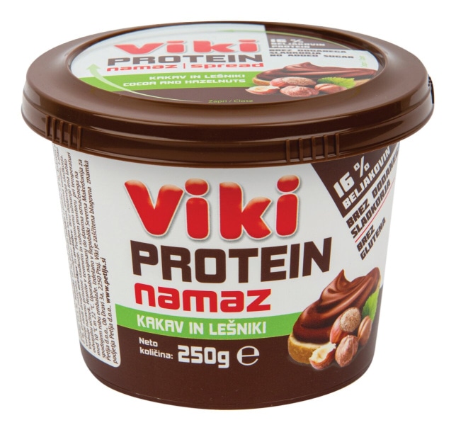 Vsi lešnikovi in mlečni namazi Viki 250 g