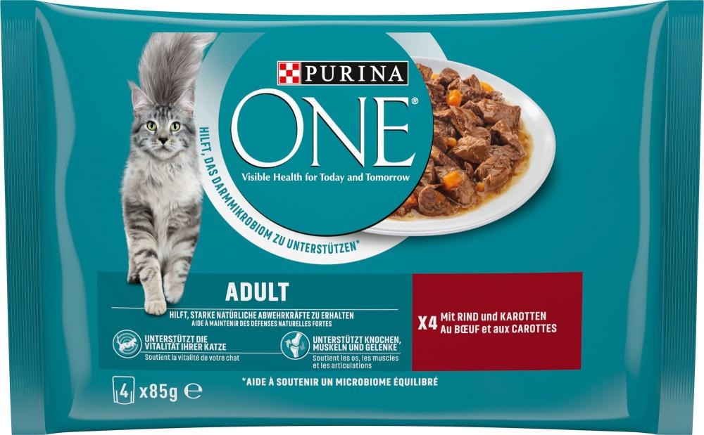 Purina One Mokra hrana za mačke 4 x 85 g