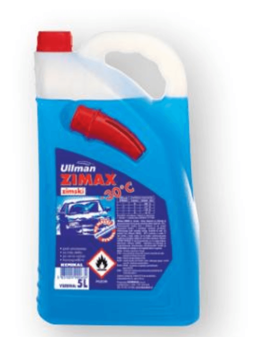 ULLMAN ZIMAX čistilo za vetrobransko steklo 5 l