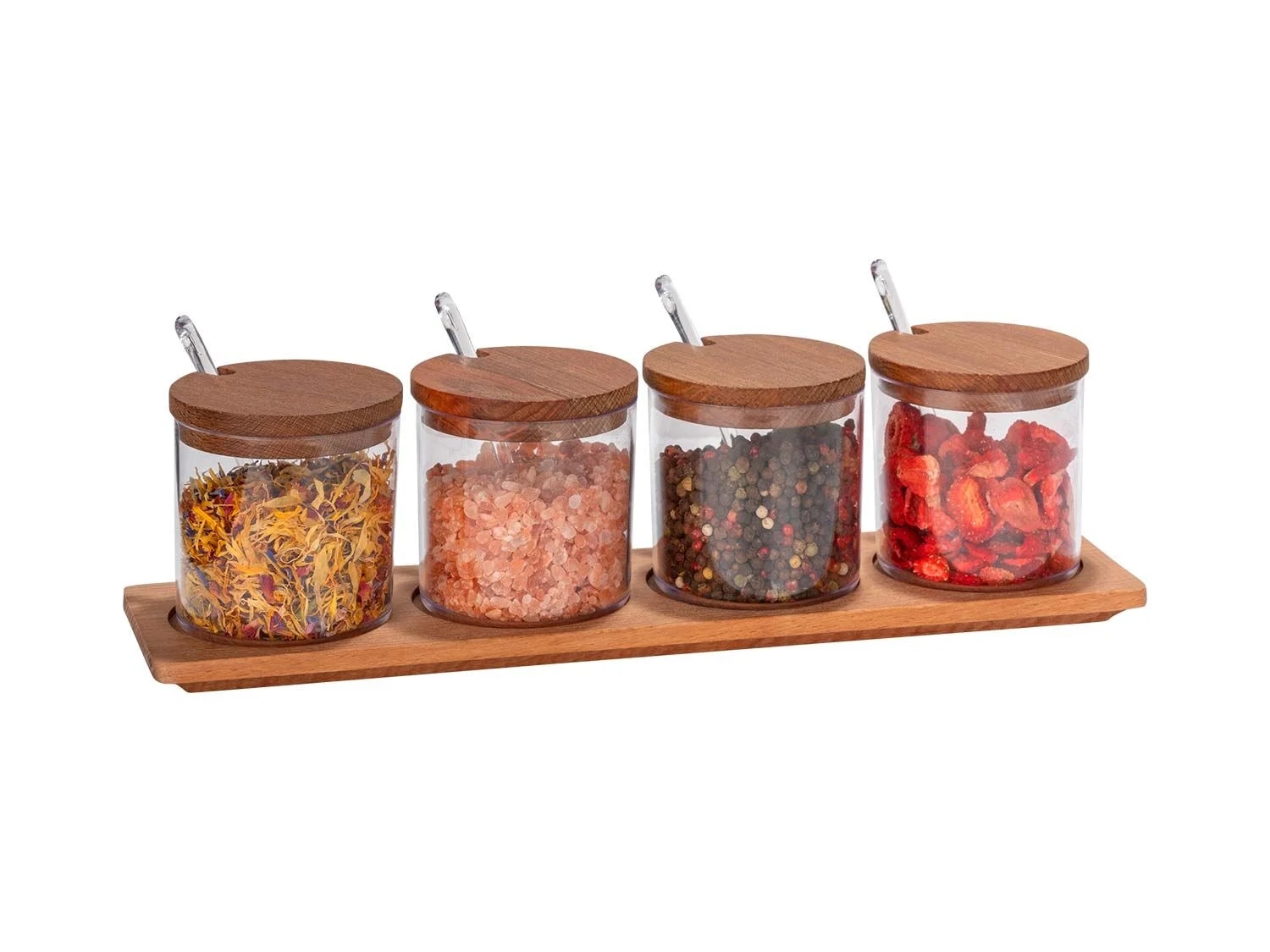 Wenko Komplet posod za začimbe 3/4 delni