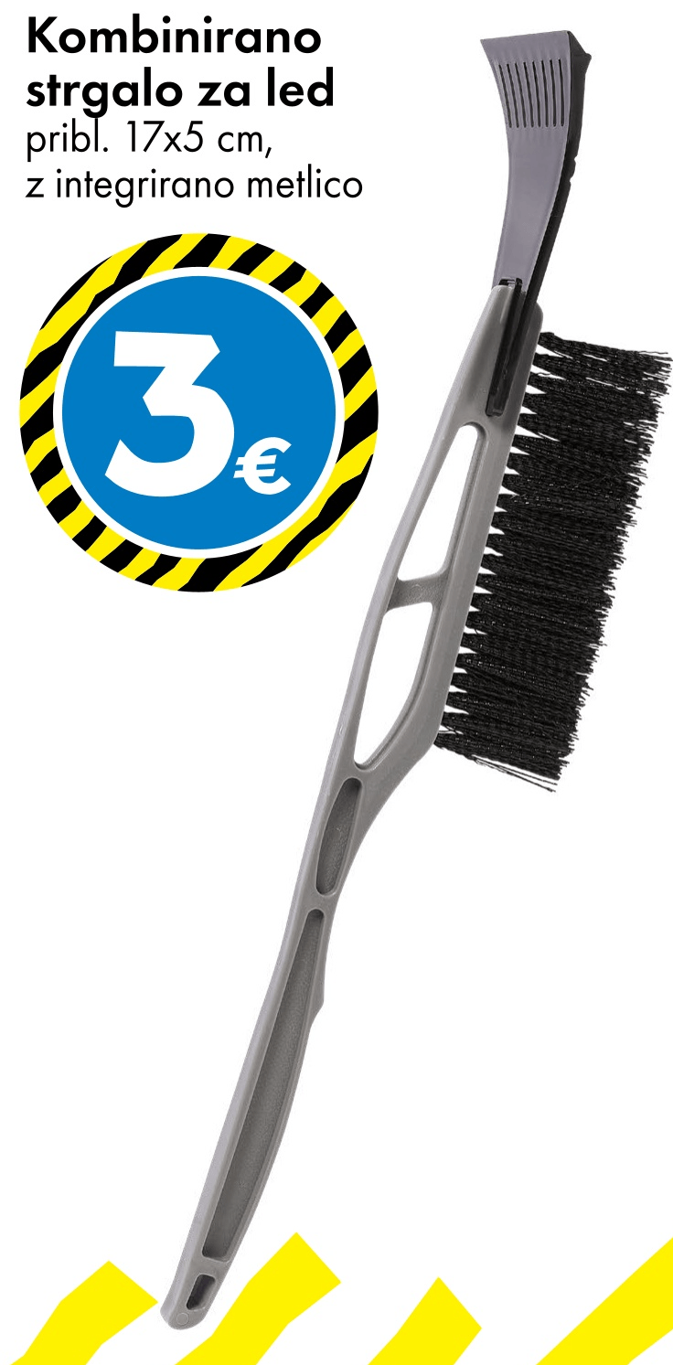 Kombinirano strgalo za led