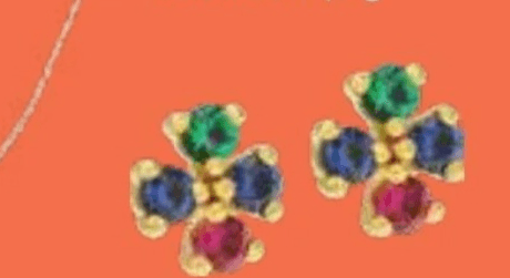 Uhani s cirkonijevimi oksidi - Akcija v trgovini E.Leclerc