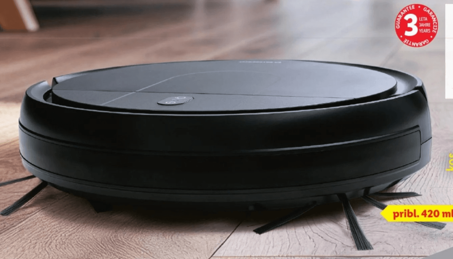 SILVERCREST Robotski sesalnik - Akcija v trgovini Lidl